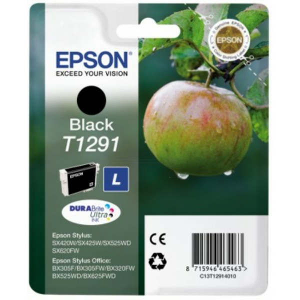 Epson C 13 T 12914012 T1291 Tinte Black