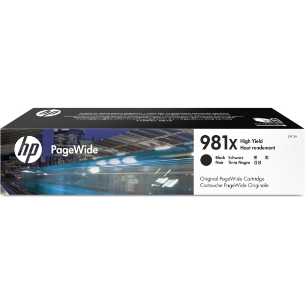 HP L0R12A 981X Tinte Black