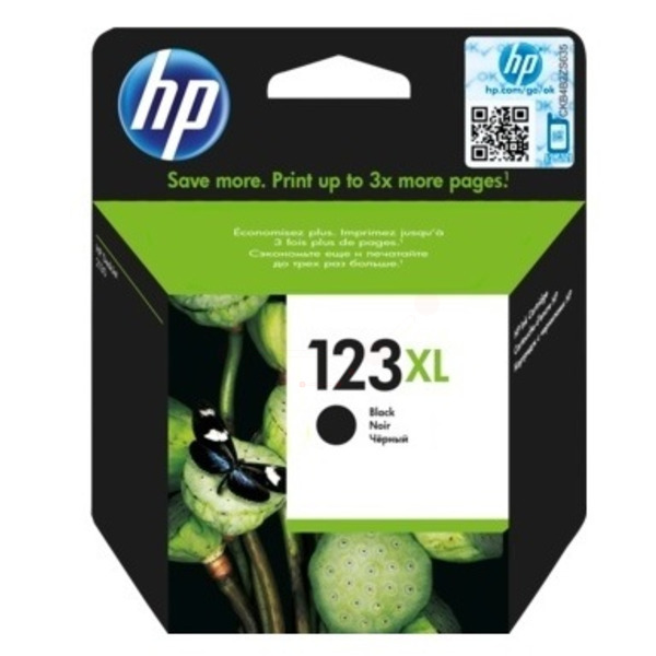 HP F6V19AE 123XL Tinte Black
