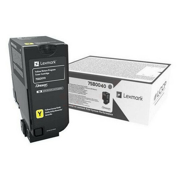 Lexmark 75B0040 Toner Yellow