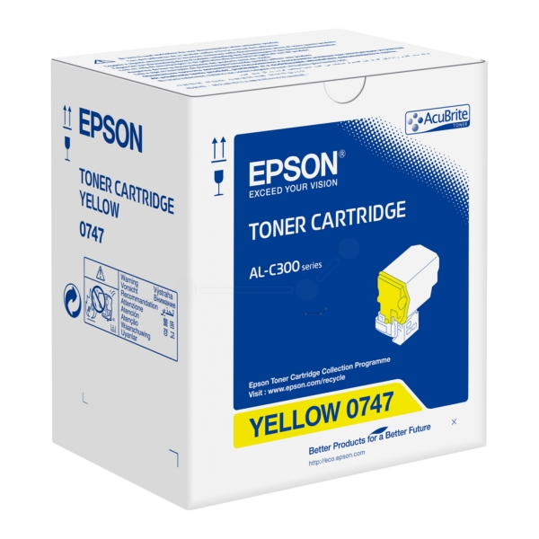 Epson C 13 S0 50747 0747 Toner Yellow