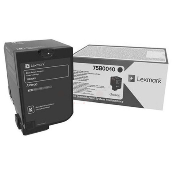 Lexmark 75B0010 Toner Black