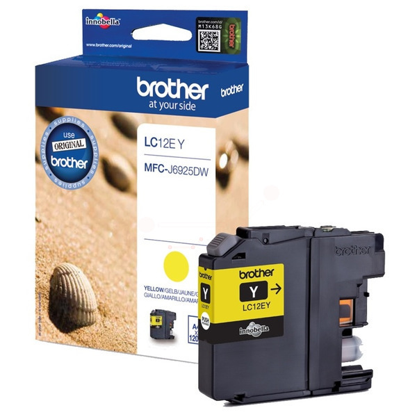 Brother LC-12 E Y Tinte Yellow