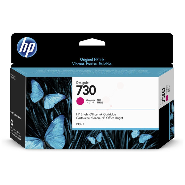 HP P2V63A 730 Tinte Magenta