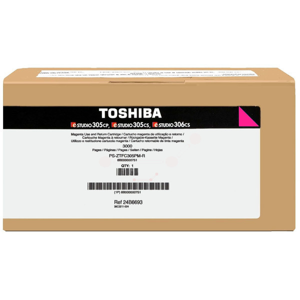 Toshiba 6B000000751 T-305PM-R Toner Magenta