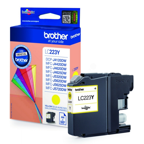 Brother LC-223 Y Tinte Yellow