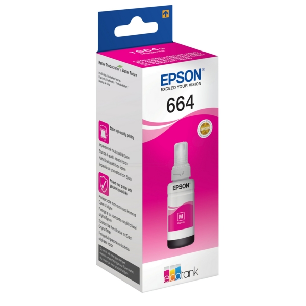 Epson C 13 T 664340 664 Tinte Magenta
