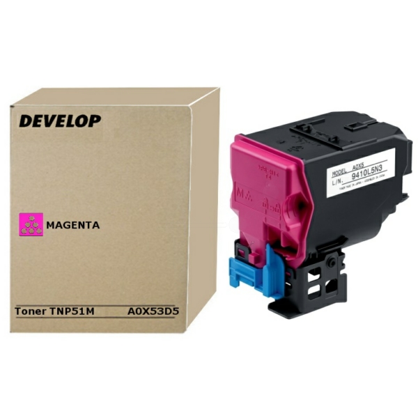 Develop A0X53D5 TNP-51 M Toner Magenta
