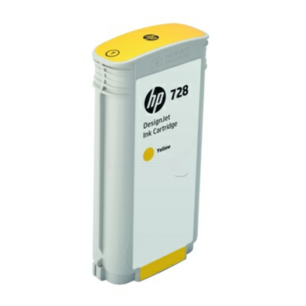 HP F9J65A 728 Tinte Yellow