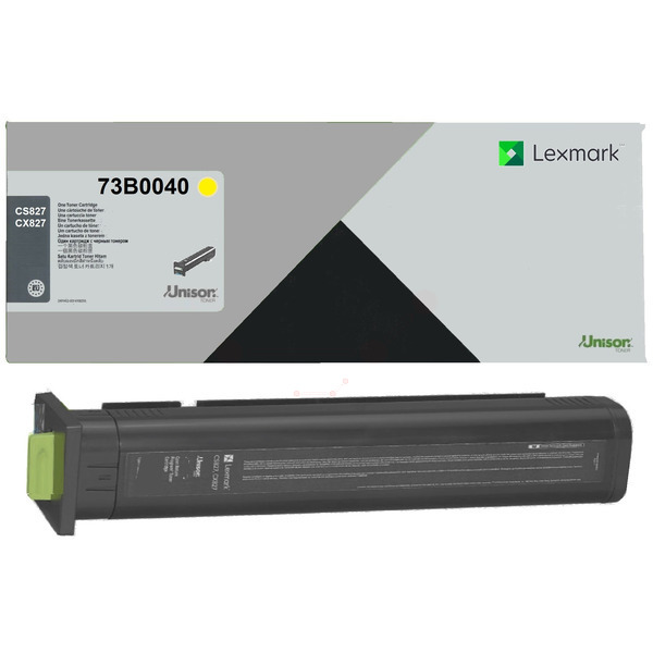 Lexmark 73B0040 Toner Yellow