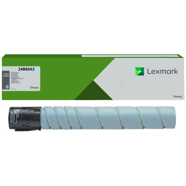 Lexmark 24 B 6842 Toner Cyan