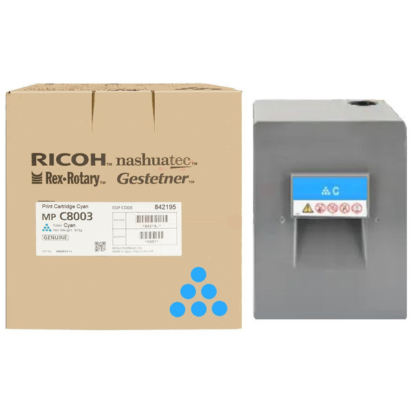 Ricoh 842195 Toner Cyan