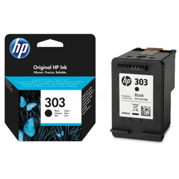 HP T6N02AE 303 Tinte Black