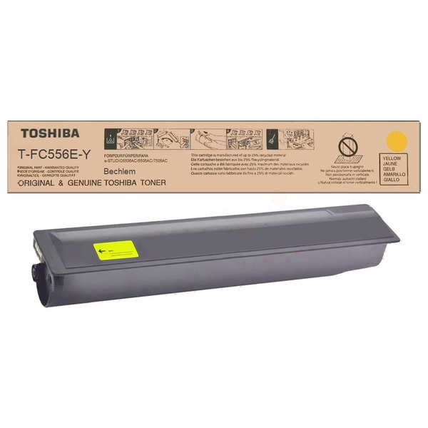 Toshiba 6AK00000362 T-FC 556 E-Y Toner Yellow