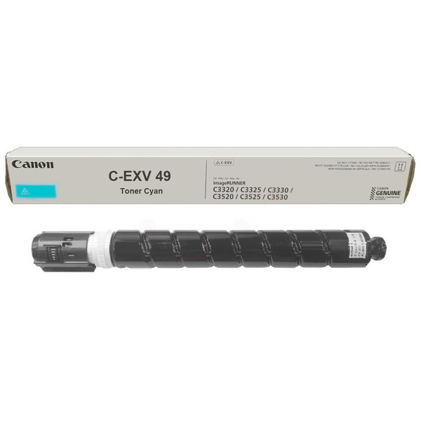 Canon 8525 B 002 C-EXV 49 Toner Cyan