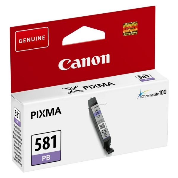 Canon 2107 C 001 CLI-581 PB Tinte Blue
