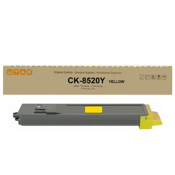 Utax 1T02P3AUT0 CK-8520 Y Toner Yellow