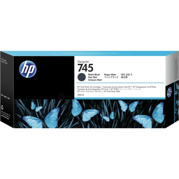 HP F9K05A 745 Tinte Matte Black