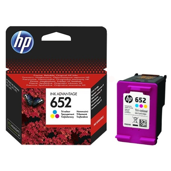 HP F6V24AE 652 Tinte Color