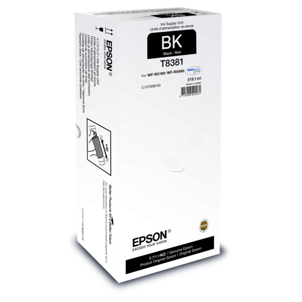 Epson C 13 T 838140 T8381 Tinte Black