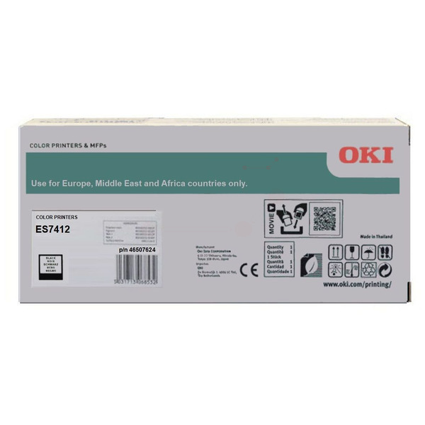 OKI 46507624 Toner Black