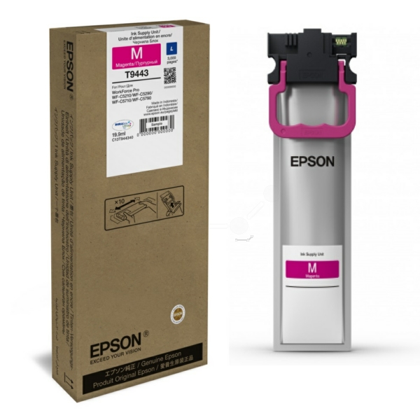 Epson C 13 T 944340 T9443 Tinte Magenta