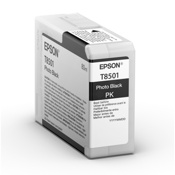 Epson C 13 T 850100 T8501 Tinte Photo Black