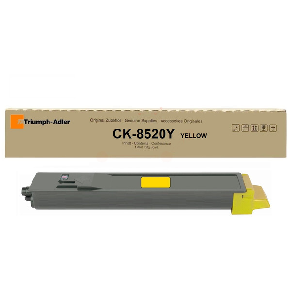 Triumph-Adler 1T02P3ATA0 CK-8520 Y Toner Yellow