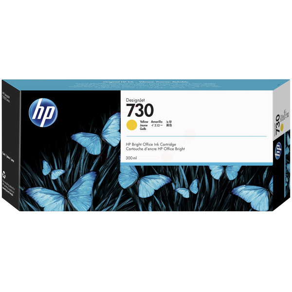 HP P2V70A 730 Tinte Yellow