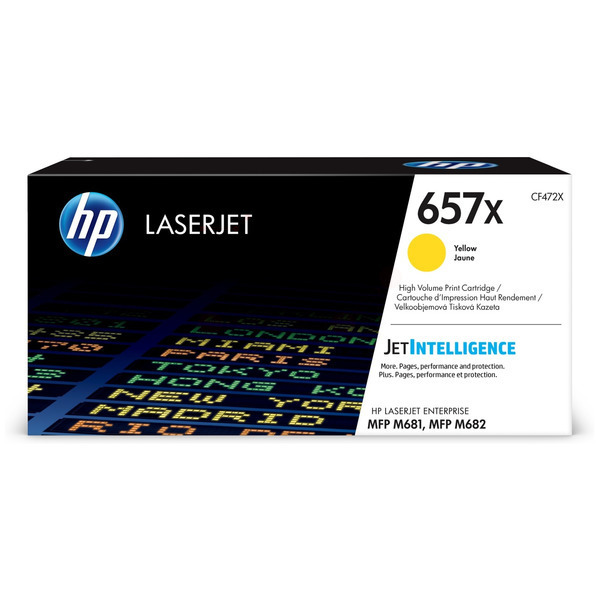 HP CF 472 X 657X Toner Yellow