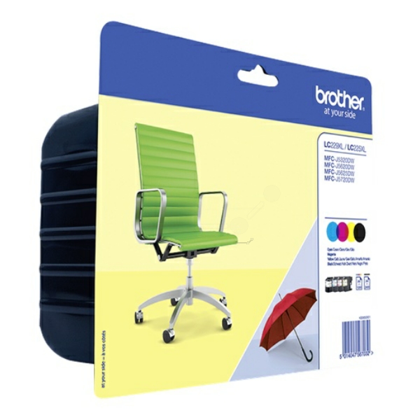 Brother LC-229 XL VAL BP Tinte CMYK VE 4