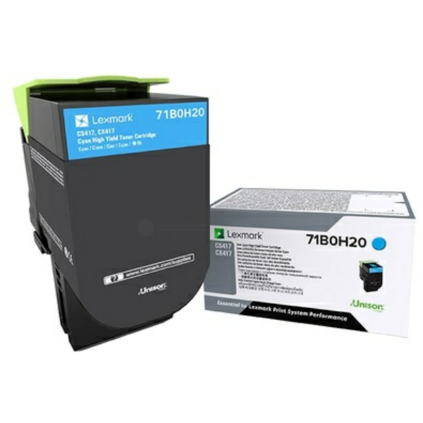 Lexmark 71B0H20 Toner Cyan