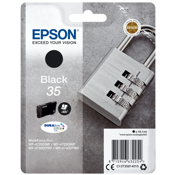 Epson C 13 T 35814010 35 Tinte Black