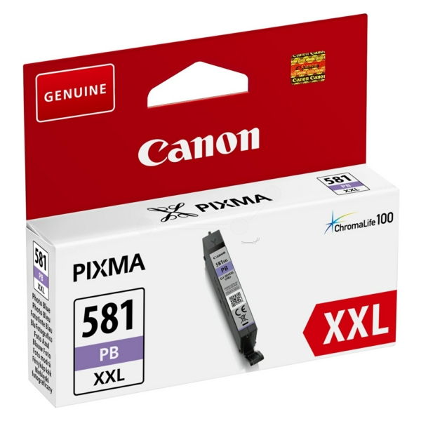 Canon 1999 C 001 CLI-581 PBXXL Tinte Blue