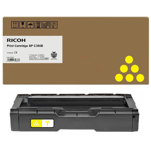 Ricoh 407902 SPC 340 E Toner Yellow
