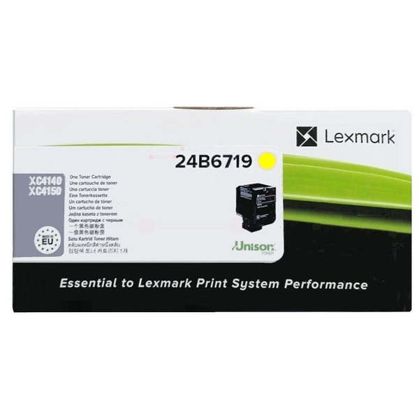 Lexmark 24 B 6719 Toner Yellow