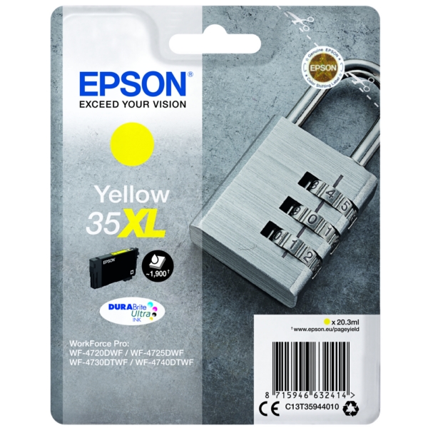 Epson C 13 T 35944010 35XL Tinte Yellow