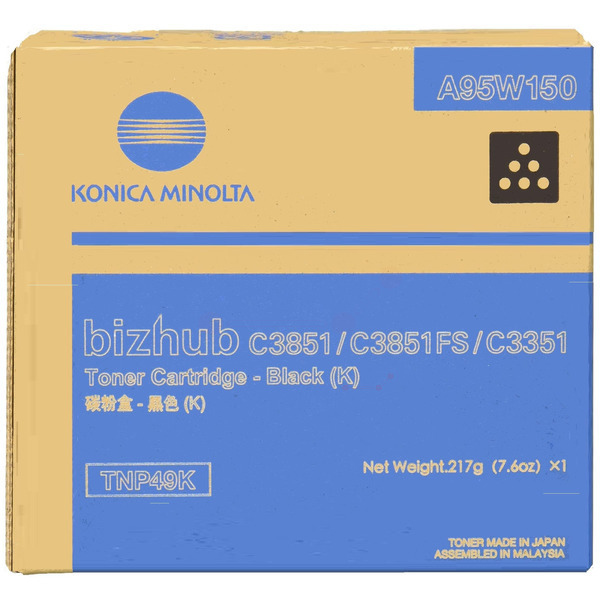 Konica Minolta A95W150 TNP-49 K Toner Black
