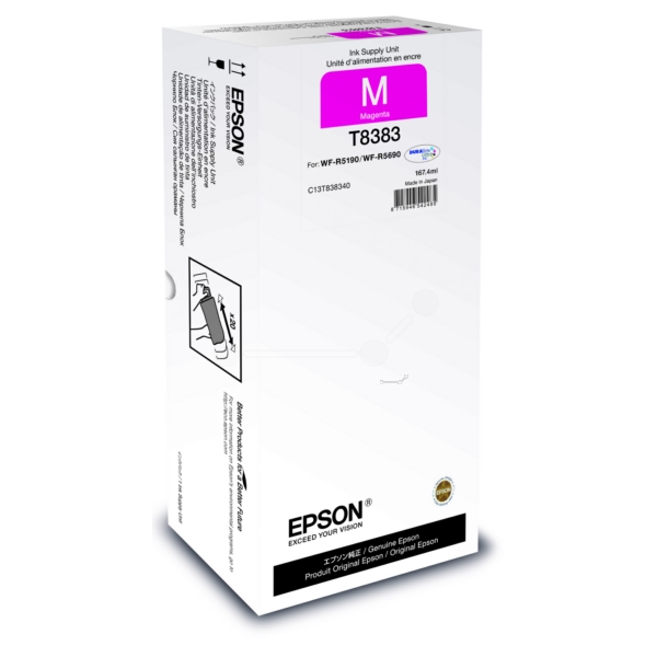 Epson C 13 T 838340 T8383 Tinte Magenta
