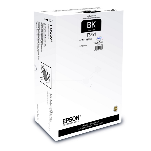 Epson C 13 T 869140 T8691 Tinte Black