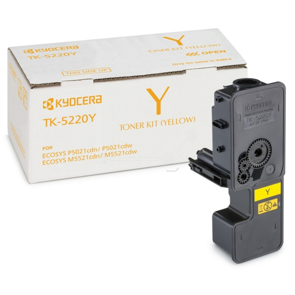 Kyocera 1T02R9ANL1 TK-5220 Y Toner Yellow