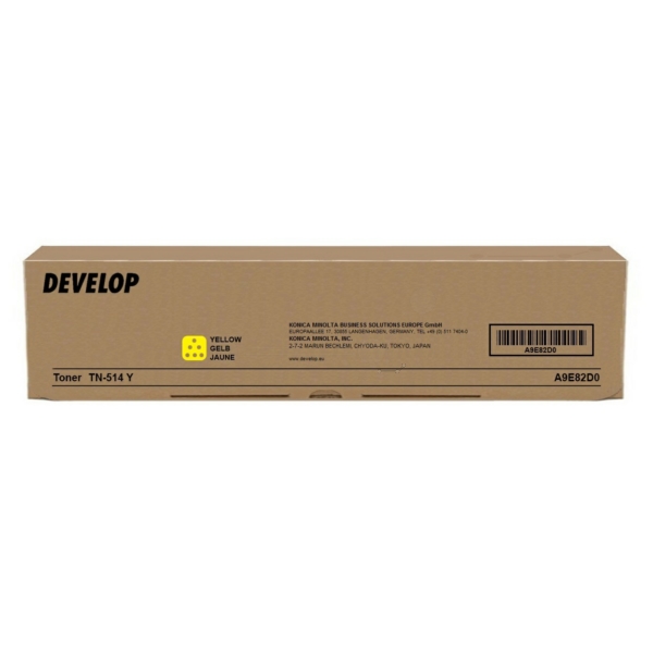 Develop A9E82D0 TN-514 Y Toner Yellow