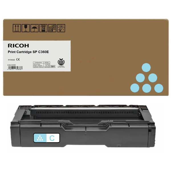 Ricoh 407900 SPC 340 E Toner Cyan