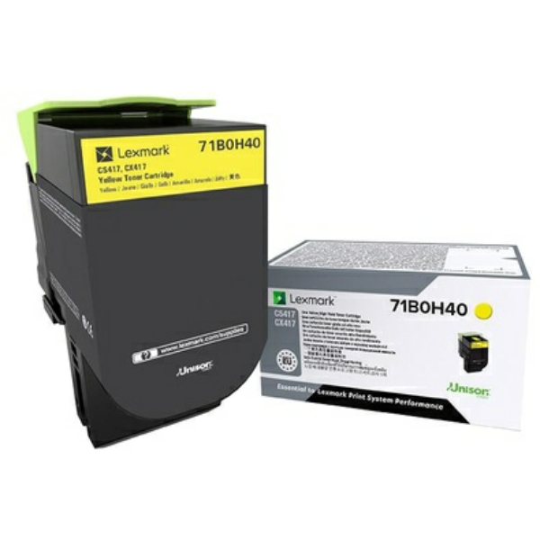 Lexmark 71B0H40 Toner Yellow