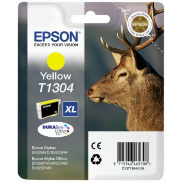 Epson C 13 T 13044012 T1304 Tinte Yellow