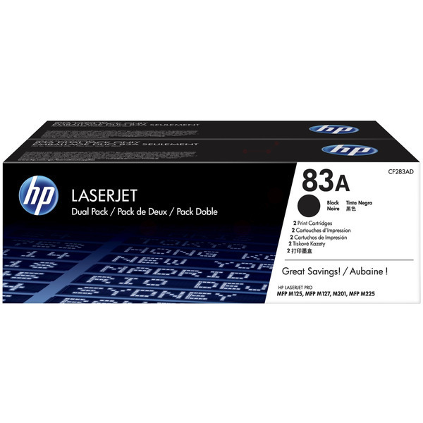 HP CF 283 AD 83A Toner Black VE 2