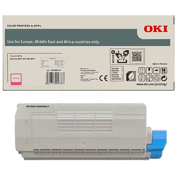 OKI 45396214 Toner Magenta