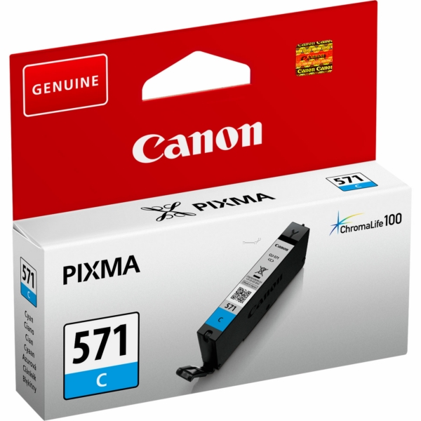 Canon 0386 C 001 CLI-571 C Tinte Cyan
