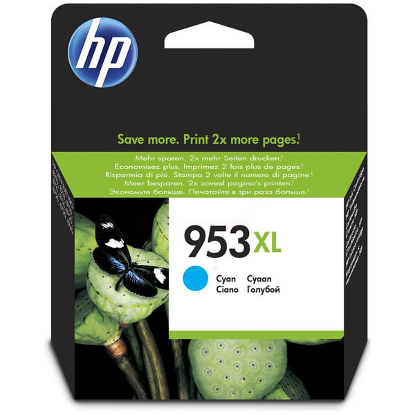 HP F6U16AE 953XL Tinte Cyan