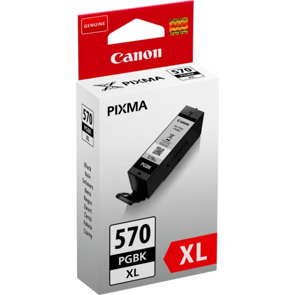 Canon 0318 C 001 PGI-570 PGBKXL Tinte Black